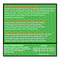 QUALITY CHOICE – Medias para Pie Diabético Tipo Crew, Ajuste Cómodo sin Presión