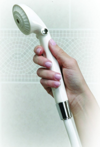 Ducha de Mano Deluxe con Manguera Reforzada y Válvula Diverter (Modelo 12037)