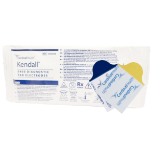 Cardinal Health 31433538 Kendall 5400 Diagnostic Tab Electrodes(x) - Pack of 100