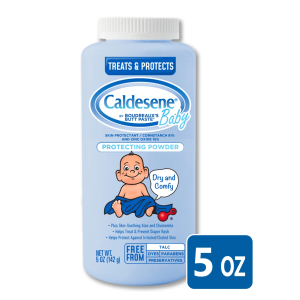 Caldesene – Baby Cornstarch Powder with Zinc Oxide, 5 oz