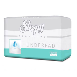 Sleepy Disposable Underpads 60x90cm (30Pcs)