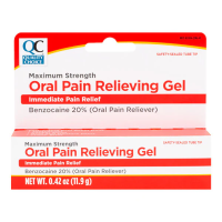 Quality Choice Oral Pain Relieving Max-Strength Gel – 0.42 oz (QC95362)