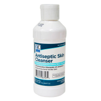 Quality Choice Antiseptic Skin Cleanser 4% CHG Solution – 8 oz (QC96757)
