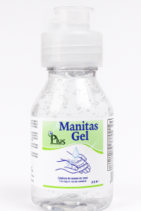 Manitas Gel Plus – Gel de Limpieza de Manos sin Agua (2 oz)