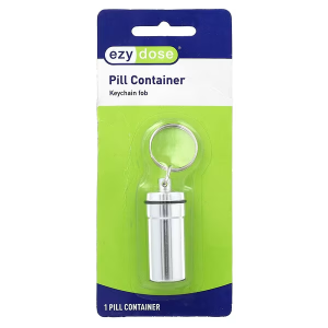 EZY DOSE – Pastillero con Llavero Portátil, 1 Unidad