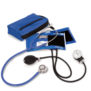 Kit de Esfigmomanómetro Aneroide y Estetoscopio Profesional con Estuche de Nylon
