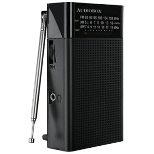 AUDIOBOX – Radio de Mano RX-3 Portátil y Compacta