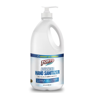 FORTO® – Advanced Hand Sanitizer Moisturizing Gel (70% Alcohol) – Desinfectante Antibacterial de Manos