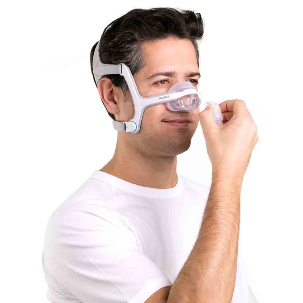 ResMed AirFit™ N20 – Máscara Nasal para CPAP (InfinitySeal™, Compacta, Cómoda) - Image 2