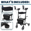 Upright Walker – Vive Upright Rollator Walker