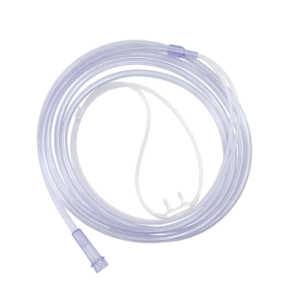 Nasal Oxygen Cannula Cushion Tip with 7 ft Crush-Resistant Tubing – Dynarex Resp-O2