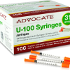 Advocate Insulin Syringe 31G 1cc 5/16" – Box of 100