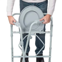 Drive 3-in-1 Folding Commode – Competitive Edge Line, Gray