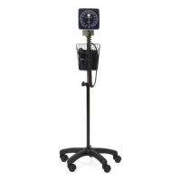 Medline Mobile Aneroid Blood Pressure Monitor with Stand – Adult