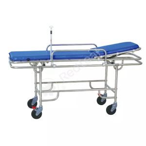 YQC-4L STAINLESS STEEL TROLLEY – Camilla de Transporte en Acero Inoxidable