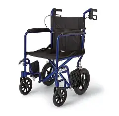 TRANSPORT CHAIR 19" BLUE